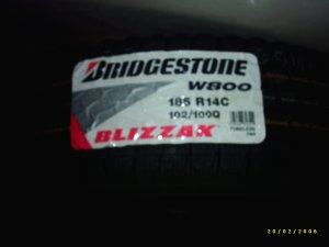 185 R 14 C Bridgestone